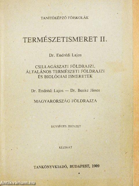 Természetismeret II.