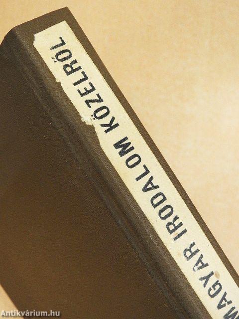 A magyar irodalom közelről