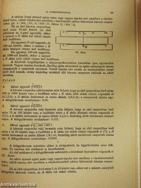 Műszaki matematikai gyakorlatok A. X.