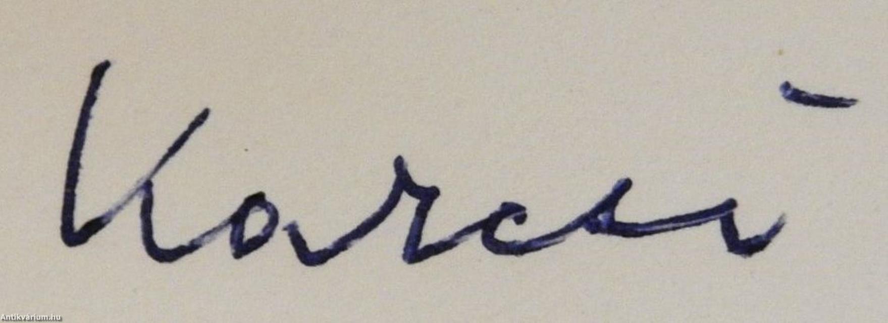 Drie novellen en Nederlandstalige gedichten (dedikált példány)