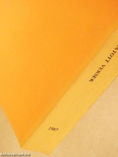 Válogatott versek (dedikált példány)