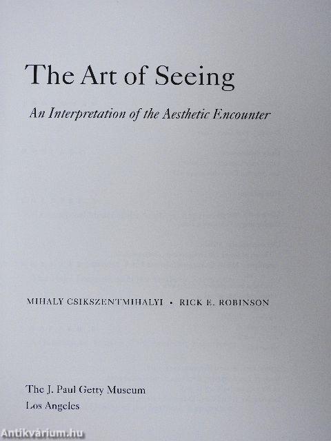 The Art of Seeing