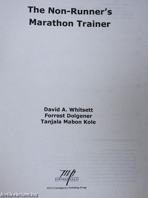 The Non-Runner's Marathon Trainer