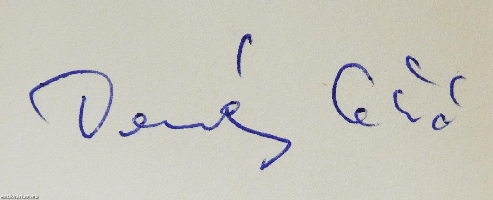 Felhőárnyék (dedikált példány)