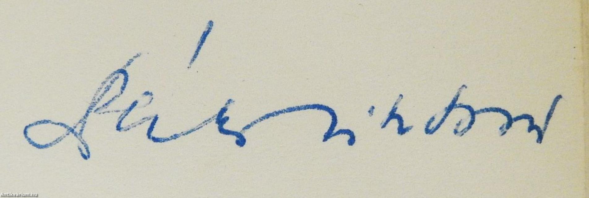 Fény és árnyék (dedikált példány)