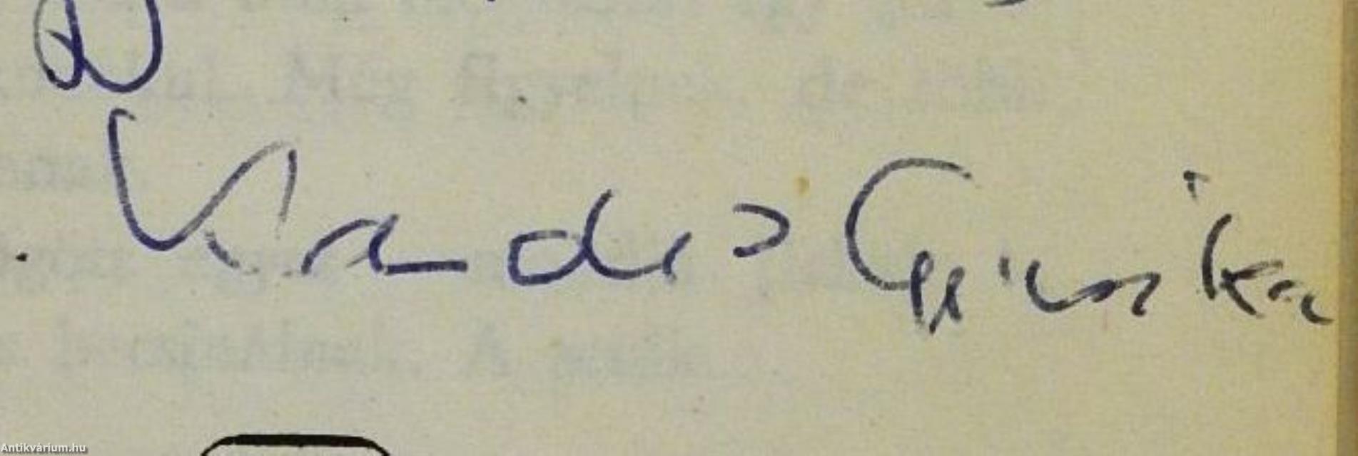 Avraham Bogatir hét napja (dedikált példány)