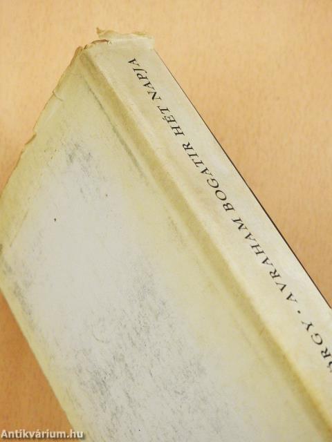 Avraham Bogatir hét napja (dedikált példány)