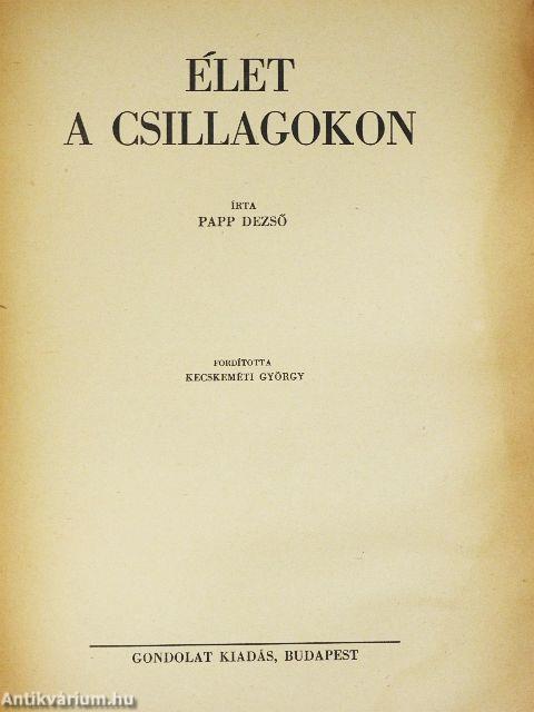 Élet a csillagokon