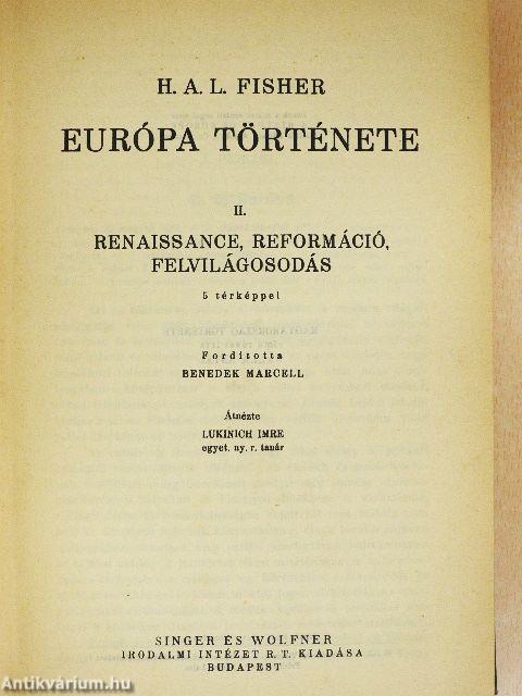 Európa története II.