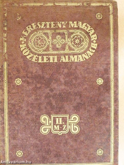 Keresztény magyar közéleti almanach II.