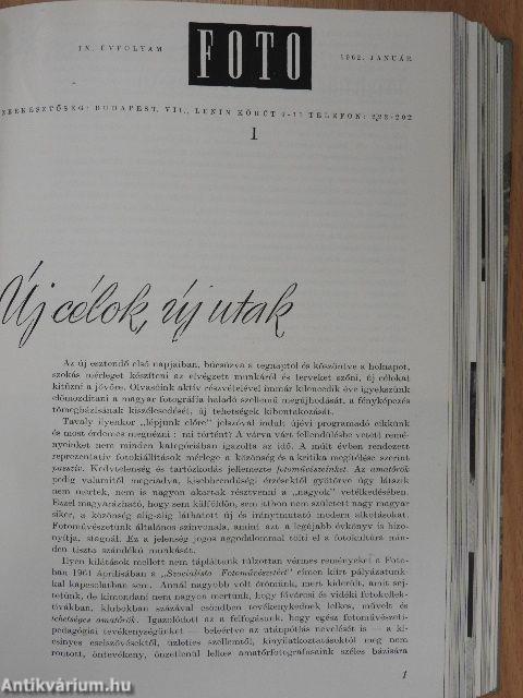 Fotó 1961-1962. január-december