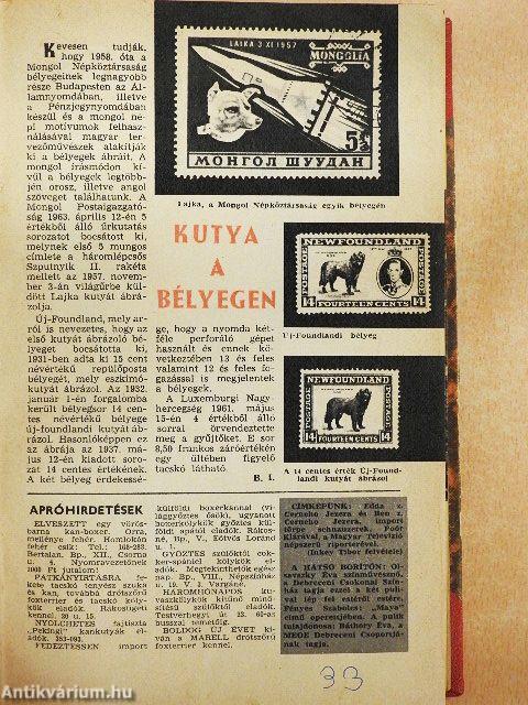 A kutya 1968. január-december