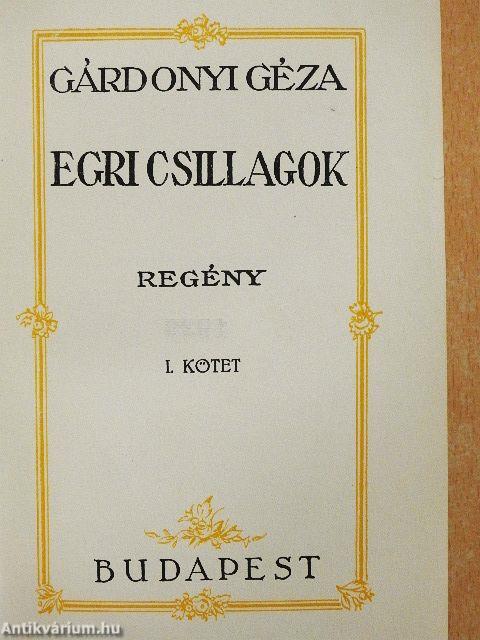 Egri csillagok I-II.