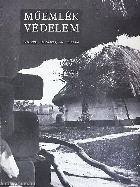 Műemlékvédelem 1976/2.
