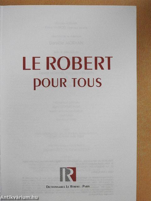 Le Robert pour Tous