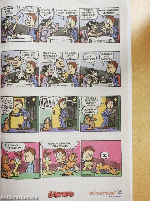 Garfield 2022. december