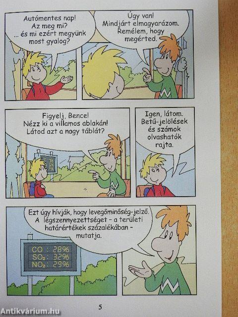 Bence és az autómentes nap