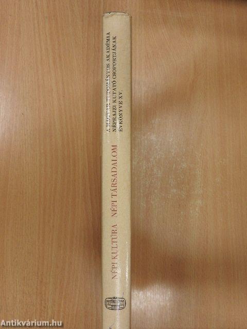 Népi kultúra - Népi társadalom XV.