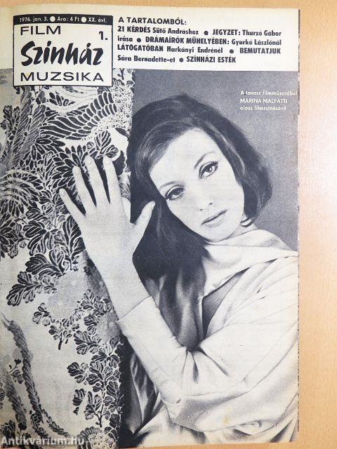 Film-Színház-Muzsika 1976. január-december I-II.
