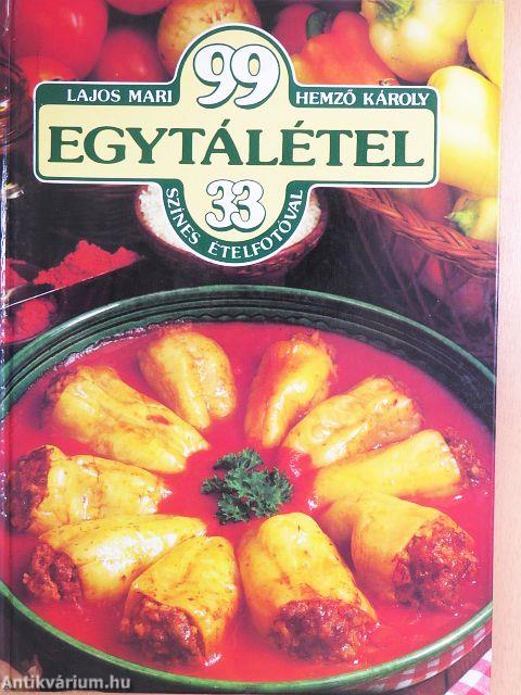 99 egytálétel 33 színes ételfotóval