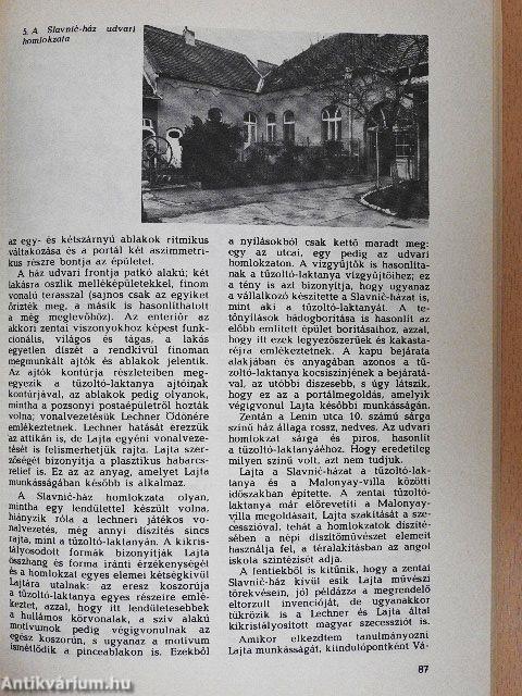 Műemlékvédelem 1984/2.