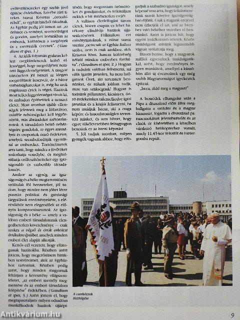 A Szentatya Magyarországon