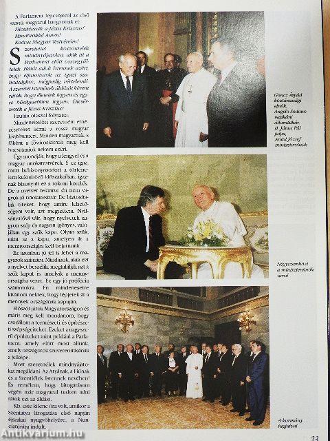 A Szentatya Magyarországon