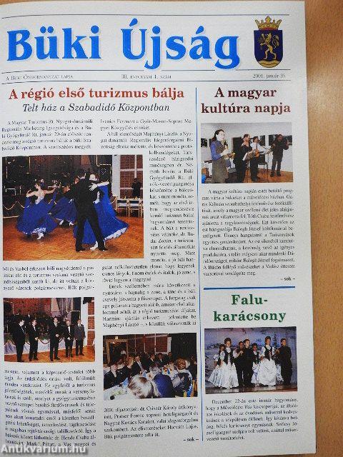 Büki Újság 2001. (nem teljes évfolyam)