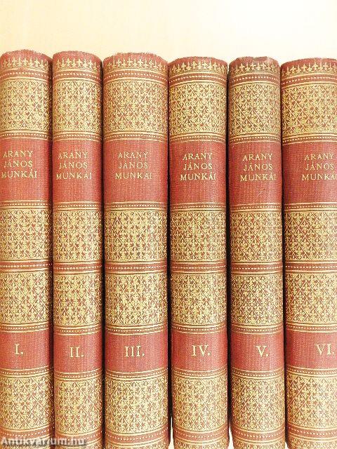 Arany János munkái I-VI.