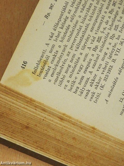 A bünvádi perrendtartás