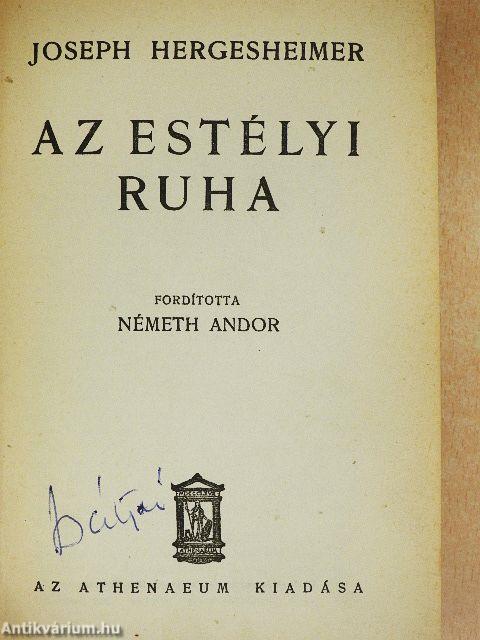 Az estélyi ruha