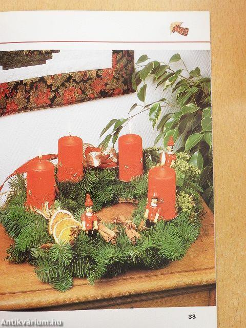 Adventi és karácsonyi díszek