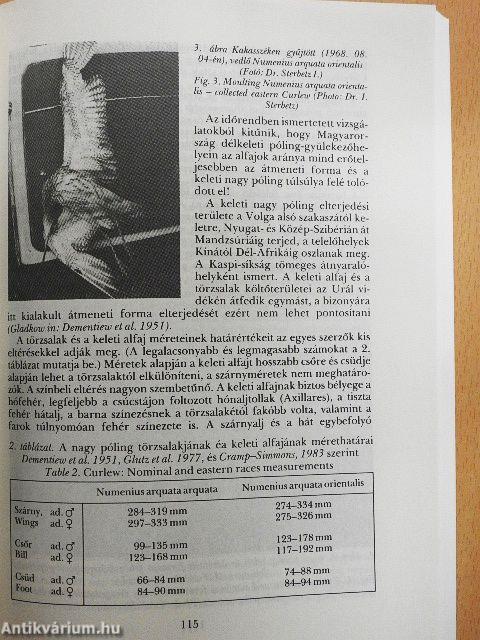 Aquila - A Magyar Madártani Intézet évkönyve 1994