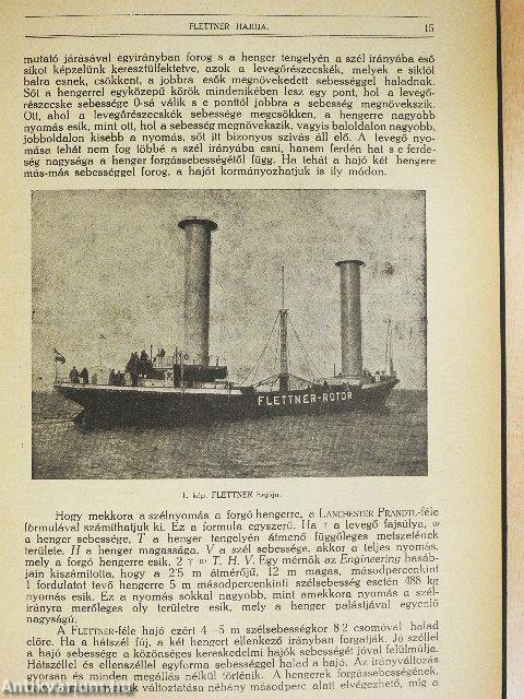 Természettudományi Közlöny 1925. január-december/Pótfüzetek a Természettudományi Közlönyhöz 1925. január-december