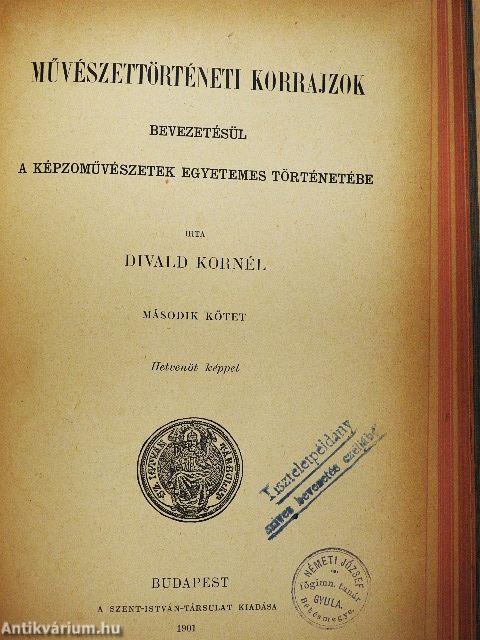Művészettörténeti korrajzok I-II.