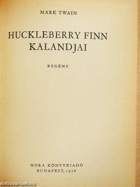 Huckleberry Finn kalandjai
