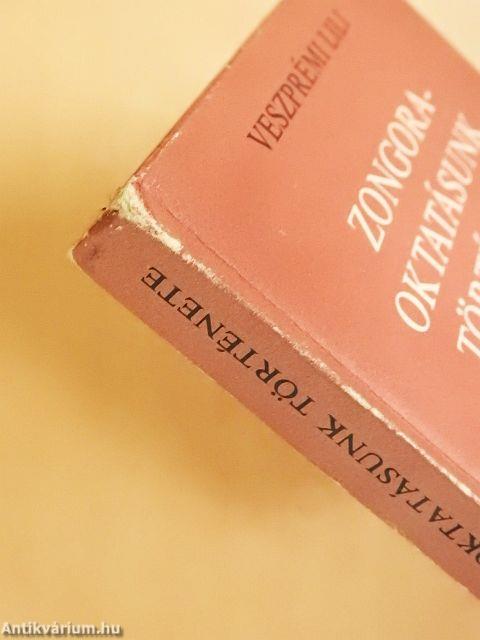 Zongoraoktatásunk története