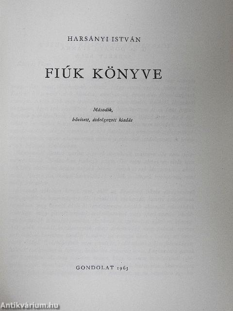 Fiúk könyve