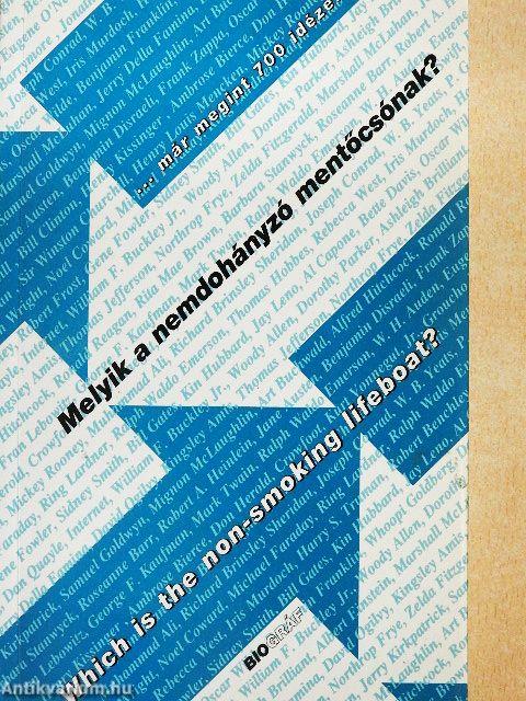 Melyik a nemdohányzó mentőcsónak?