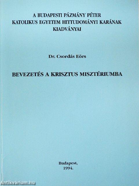 Bevezetés a Krisztus misztériumba
