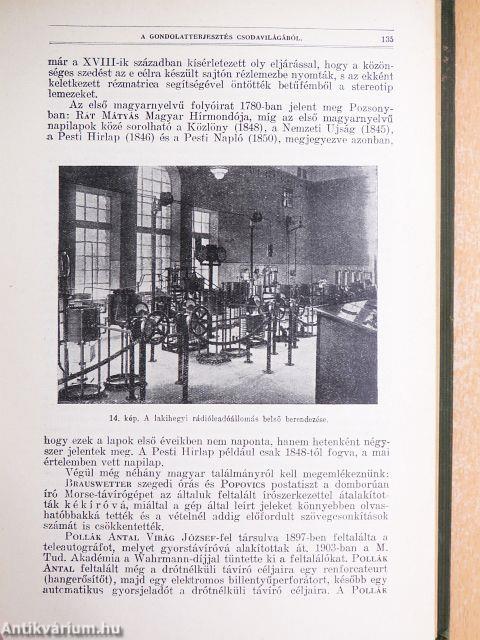 Természettudományi Közlöny 1929. január-december/Pótfüzetek a Természettudományi Közlönyhöz 1929. január-december