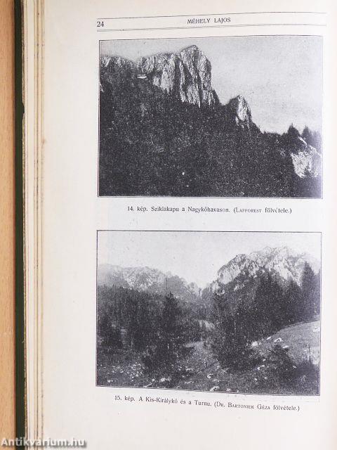 Természettudományi Közlöny 1912. január-december/Pótfüzetek a Természettudományi Közlönyhöz 1912. január-december
