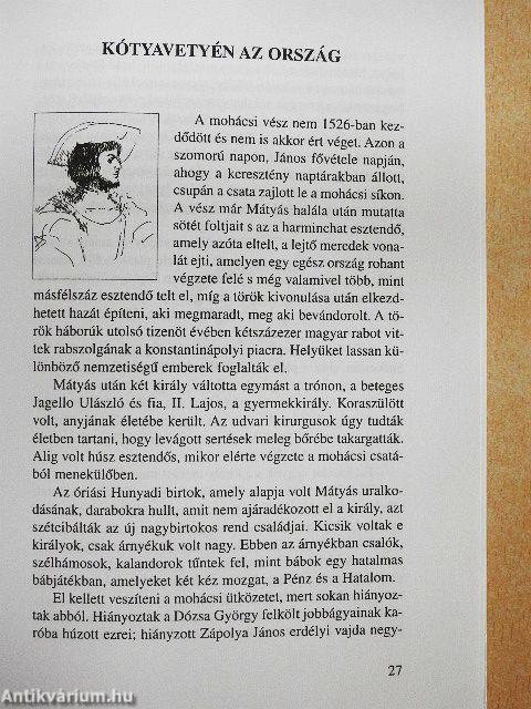 Feje fölött a pallos árnyéka