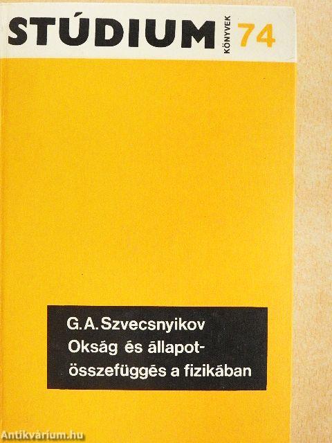 Okság és állapotösszefüggés a fizikában