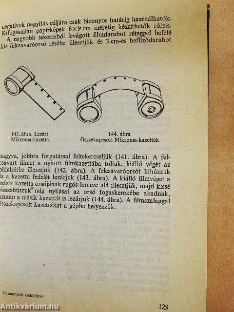 Fotoamatőr zsebkönyv