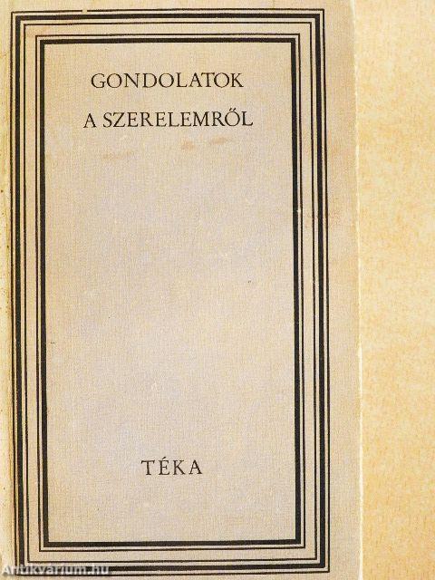 Gondolatok a szerelemről