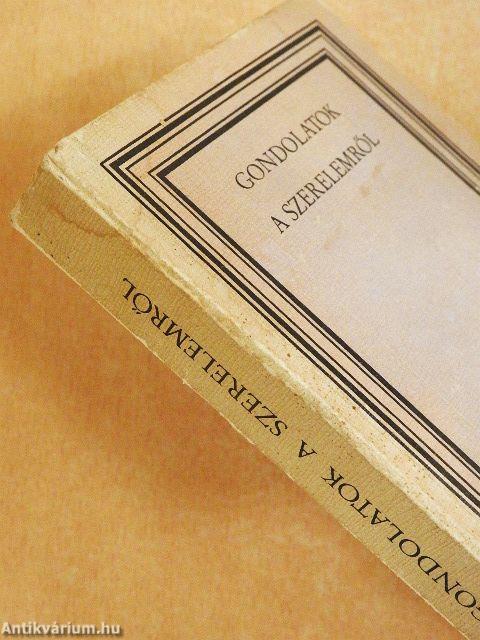 Gondolatok a szerelemről