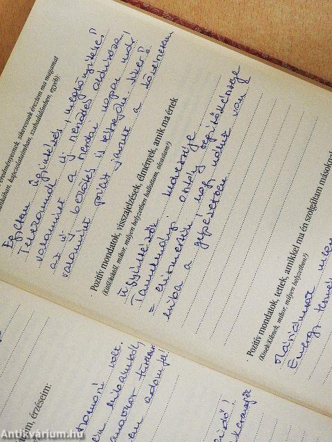 Pozitív gondolatok naplója