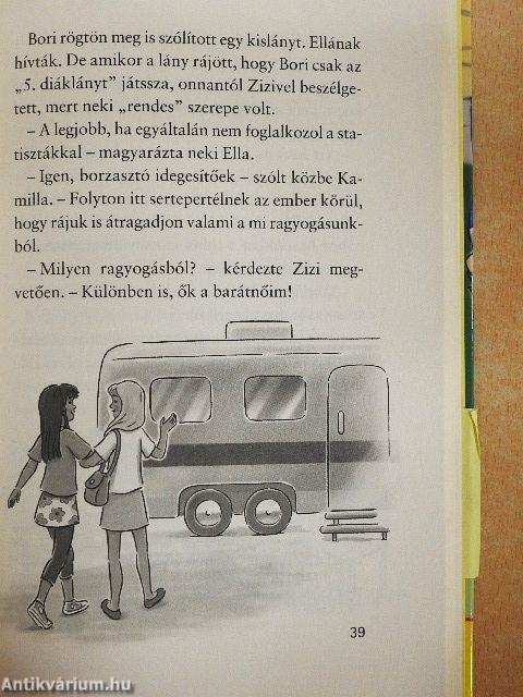 Bori a filmforgatáson