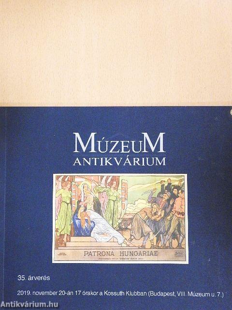 Múzeum Antikvárium 35. árverése